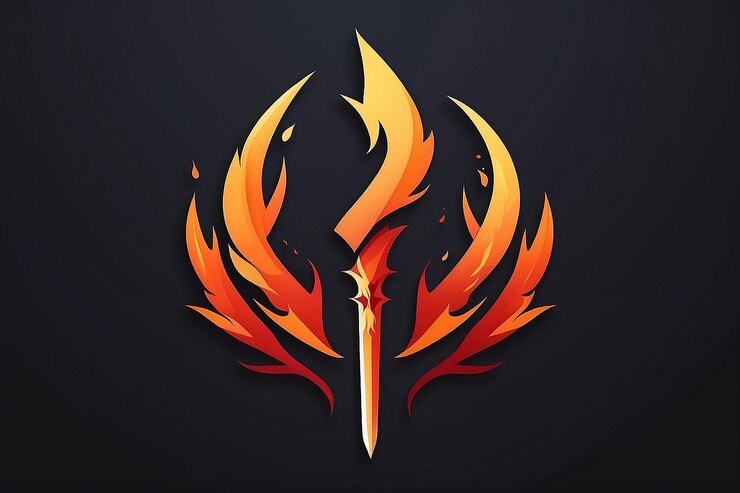 Foto inspiración para el diseño del logotipo de fire blade