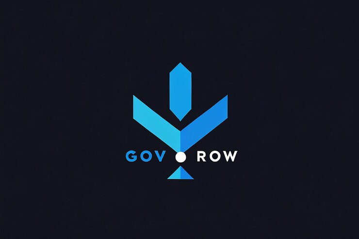 Foto inspiración para el diseño del logotipo de grow blue arrow