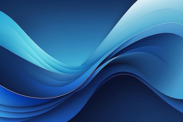 Inspiración de diseño de página con fondo abstracto Tonos de patrón de fondo degradado azul