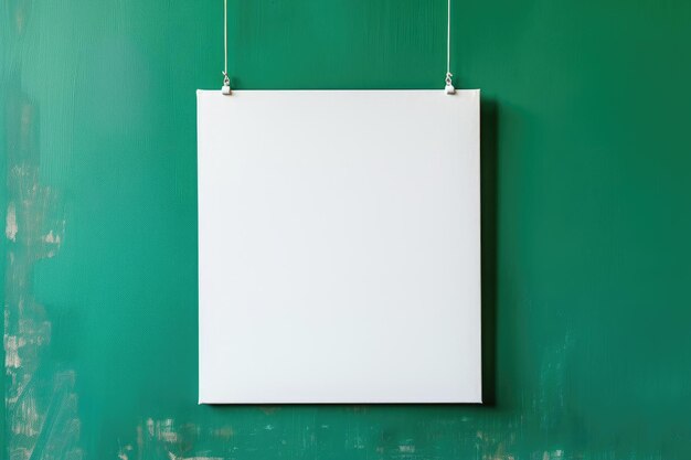 Foto inspiración de la habitación verde modelo de pintura en marco blanco