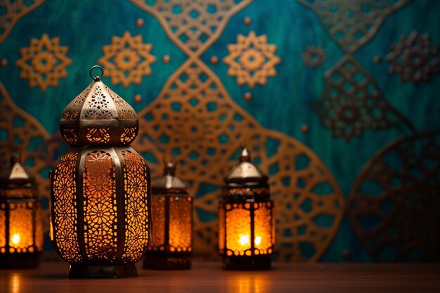 Inspirações de decoração chique do Ramadan