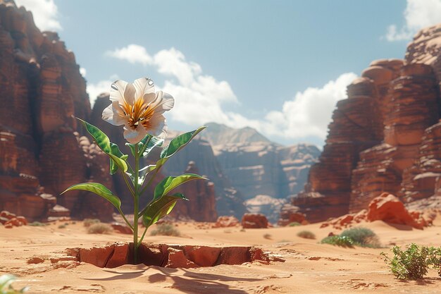 inspiradora escena del desierto HD 8K papel tapiz Imagen fotográfica de stock