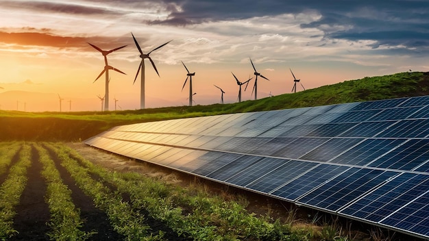 Instalación de sistemas de paneles solares independientes de energía verde renovable