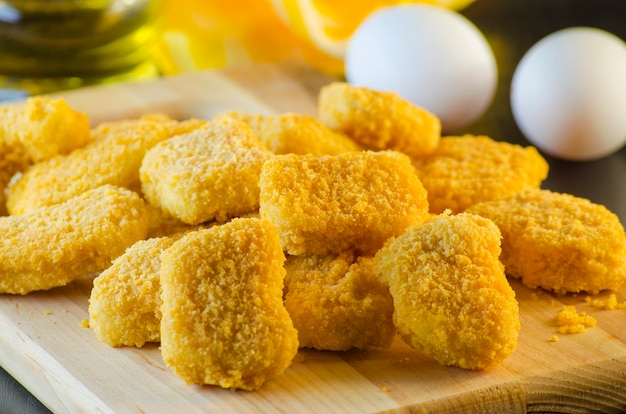 Instant Food rohe Chicken Nuggets schon fertig zum Kochen