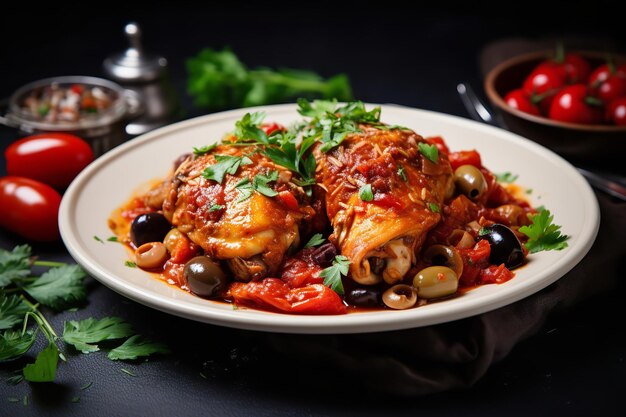 Instant Pot Chicken Cacciatore Receita Italiana