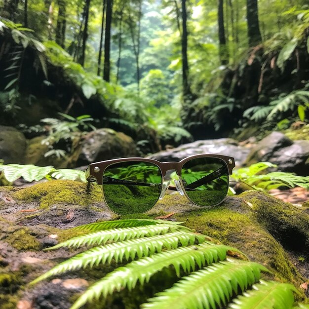 Foto instantánea de gafas de sol