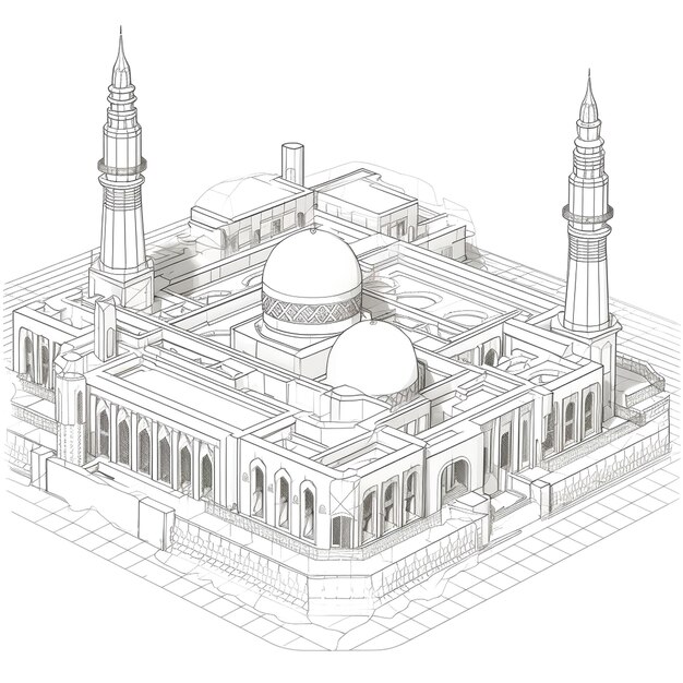 instantánea de una mezquita