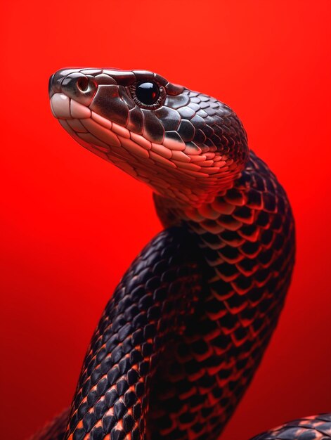 Foto instantánea de serpiente