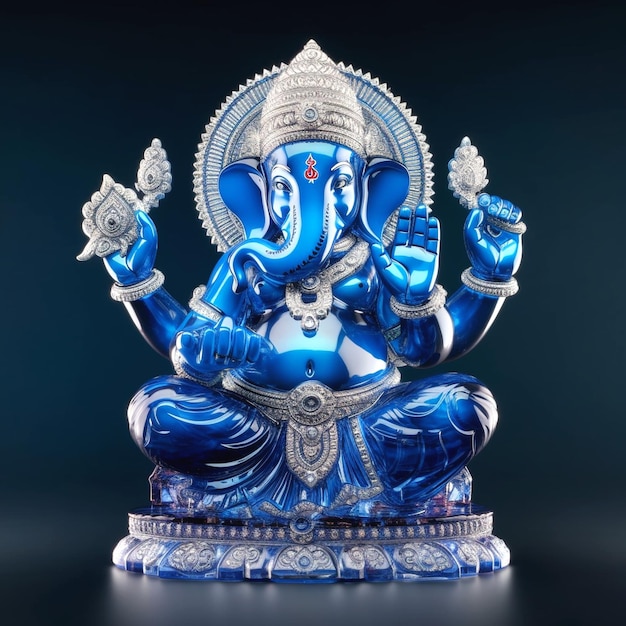 Foto instantâneo com ganesha