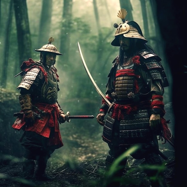 instantâneo do samurai