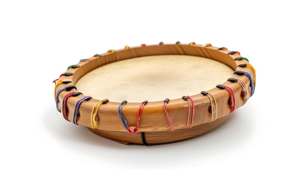 Foto instrumento de cuerda tradicional con cuerpo redondo y cuello largo