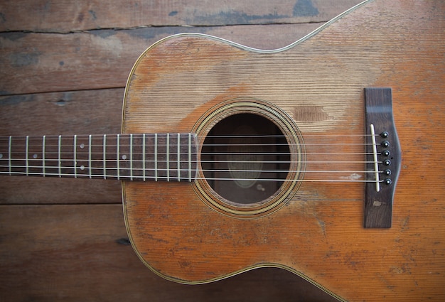 Foto instrumento de guitarra