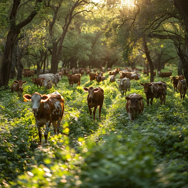 Integração agroflorestal e pecuária