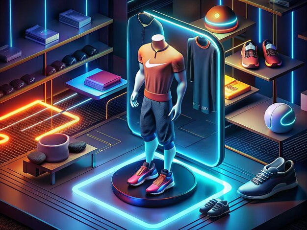 Integração de compras personalizadas do Assistente Digital da Nike