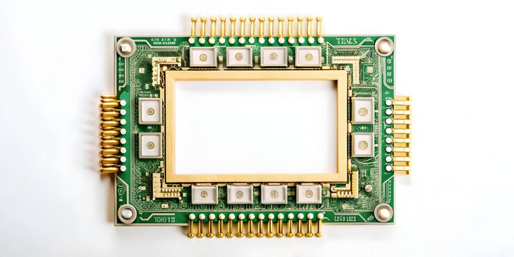 Foto integración del chip de ia con el símbolo de la ruta del dinero para la eficiencia financiera y la gestión de costes