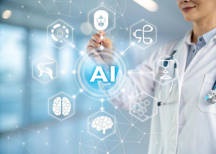 Integración de la IA en la tecnología y la innovación de la atención médica moderna