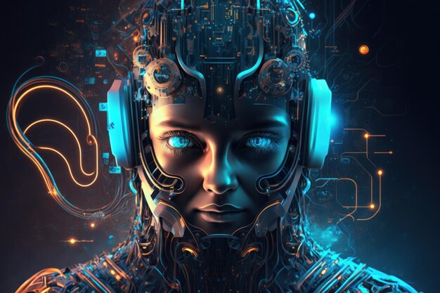 Inteligencia artificial Ai High Tech Chat GPT