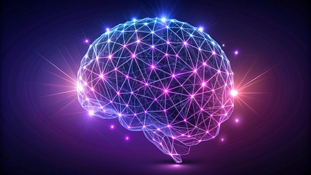 Inteligencia artificial del cerebro Red neuronal