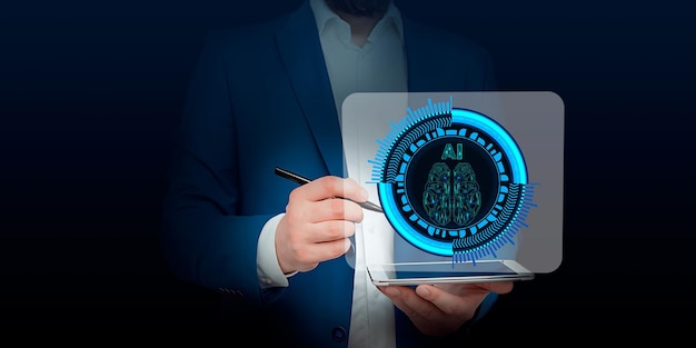Inteligencia artificial Ciencia de datos Concepto de tecnología de la información
