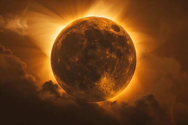 Inteligencia artificial generativa para el eclipse solar