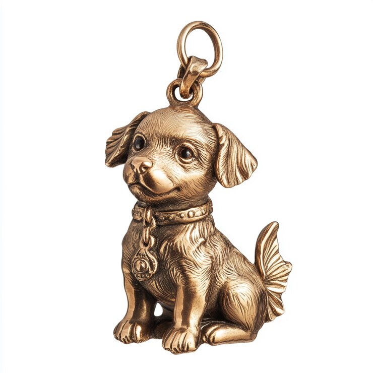 Foto inteligência artificial gerada alexander pups charm de mascote real