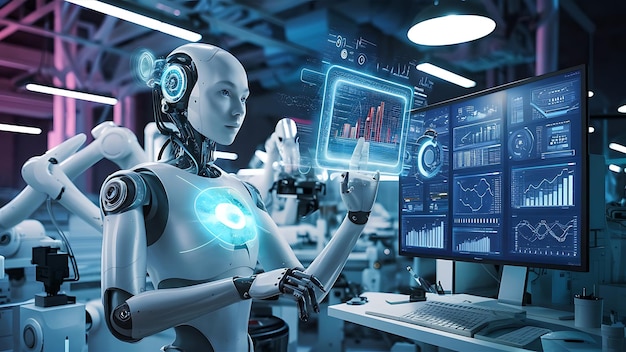 Inteligencia artificial (IA) y robot