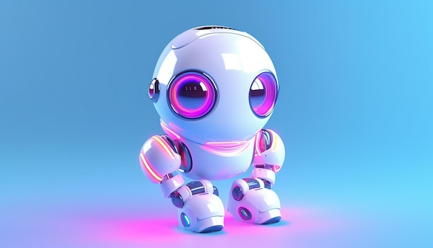 Inteligência Artificial Logo Minimalista 3d AI simples e fundo branco Ultra alta qualidade