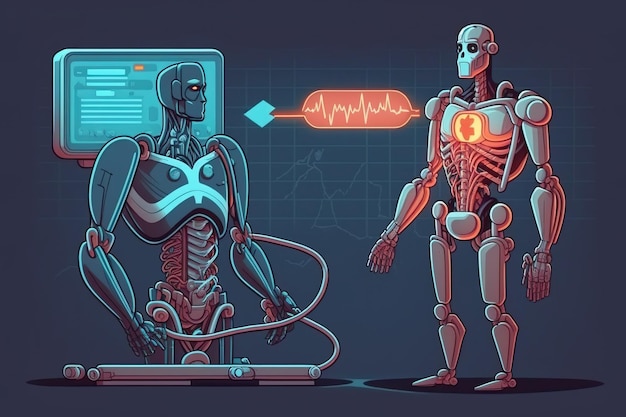 La inteligencia artificial o IA se utiliza en la automatización de tecnologías médicas contemporáneas e IOT