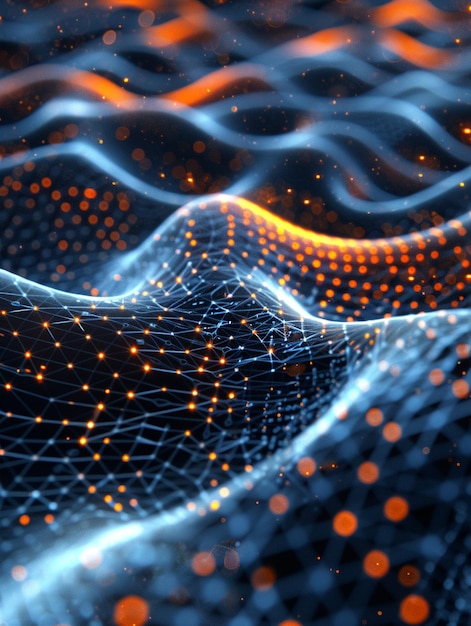 Inteligencia artificial Tecnología de fondo de la web