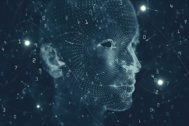 Inteligencia artificial y telón de fondo de la mente.