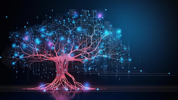 Inteligencia artificial visualización de grandes datos con