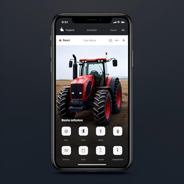 Intelligente Landwirtschaft Konzept der digitalen Landwirtschaftstechnologie