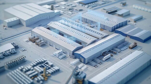 Intelligente Logistikplanung auf einer digitalen Lagerkarte