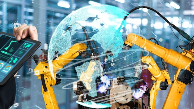 Intelligente Modernisierung von Industrieroboterarmen für innovative Werkstechnologie