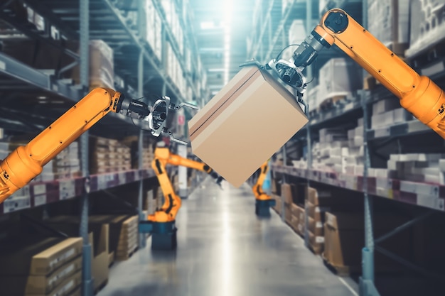 Intelligentes Roboterarmsystem für innovative Lager- und Fabrikdigitaltechnik
