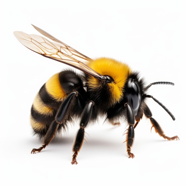 Intensive und dramatische Beleuchtung Bumble Bee Stock Photo Collection