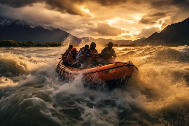 Foto intensives rafting-abenteuer