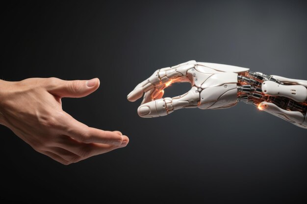 Interação HumanRobot Gesto Simbólico de Unidade entre Inteligência Humana e Artificial