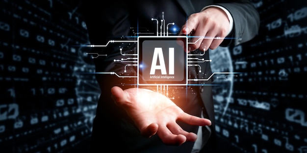 Interacción humana con la IA Inteligencia artificial Proceso cerebral generativo AI FaaS