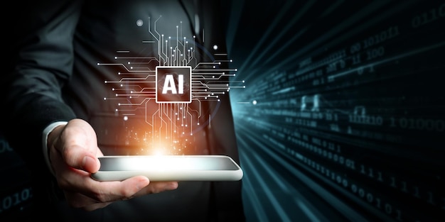 Interacción humana con la IA Inteligencia artificial Proceso cerebral generativo AI FaaS