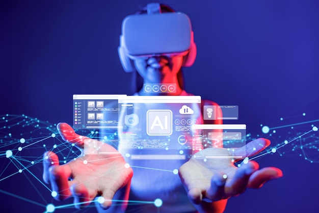 Interacción humana con la IA Inteligencia artificial Proceso cerebral generativo de la IA EIDE