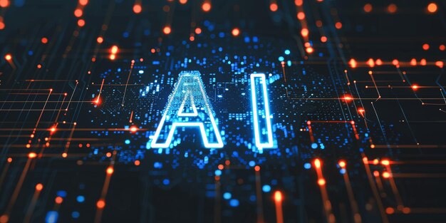 Interaktion mit einer künstlichen Intelligenz Gehirnprozessor generative ai llms