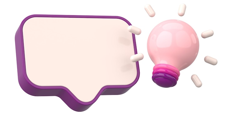Foto interaktiver tooltip schnelltips 3d-illustration