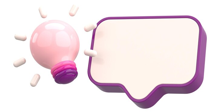 Foto interaktiver tooltip schnelltips 3d-illustration