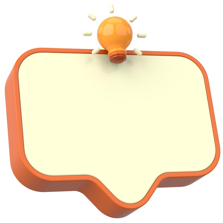 Foto interaktiver tooltip schnelltips 3d-illustration