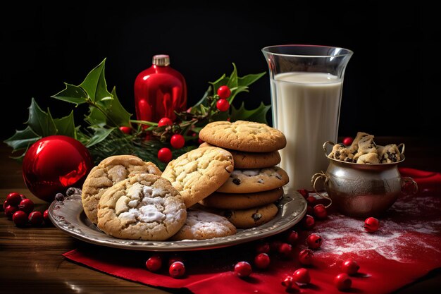 Intercambio de galletas navideñas Una variedad de delicias festivas