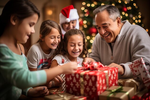 Intercambio de Navidad conmovedor