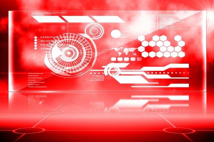 Foto interface de tecnologia futurista