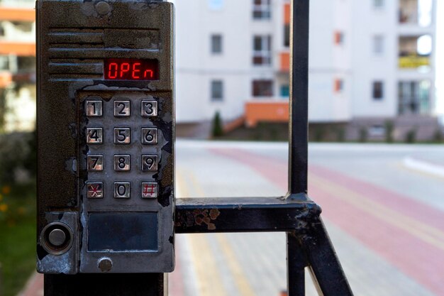 Interfone de rua