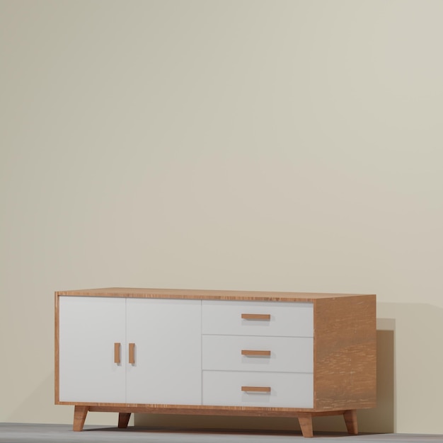 Foto interieur sideboard minimalistisch im wohnzimmer innenansicht rechts